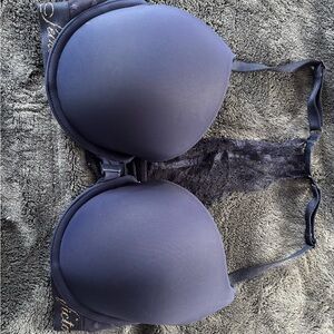 Victoria's Secret Deep Blue Lace Bra